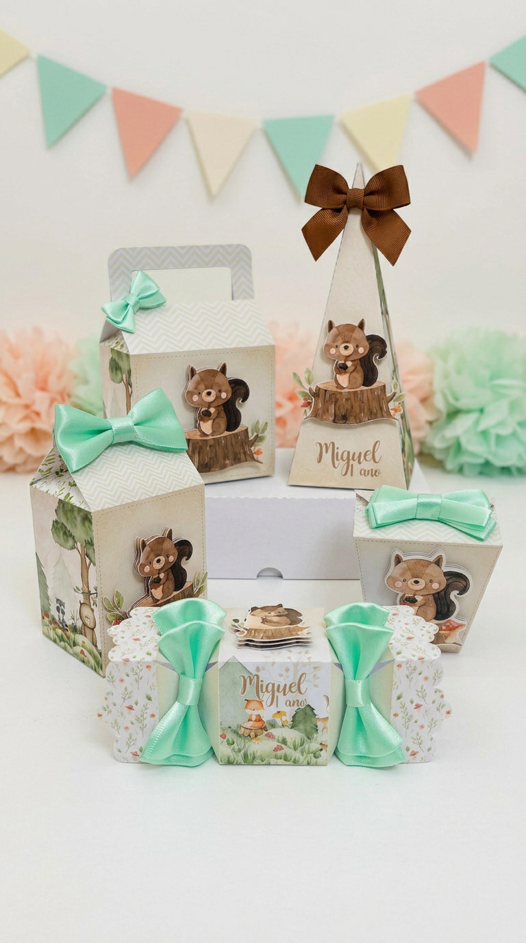 Temática personalizada: Bosque encantado nene
