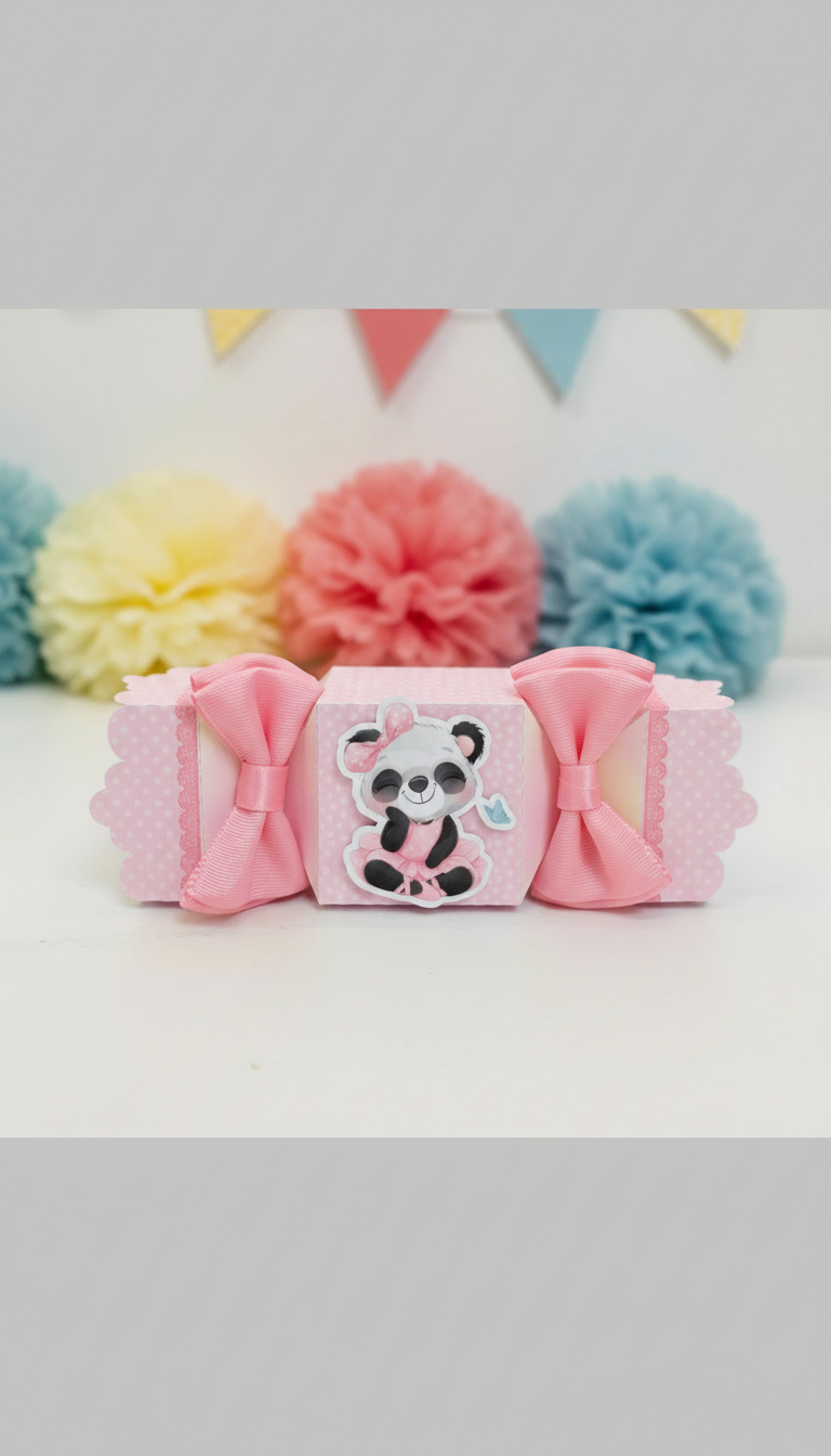 Temática personalizada: Ballet Bailarina Panda Rosa