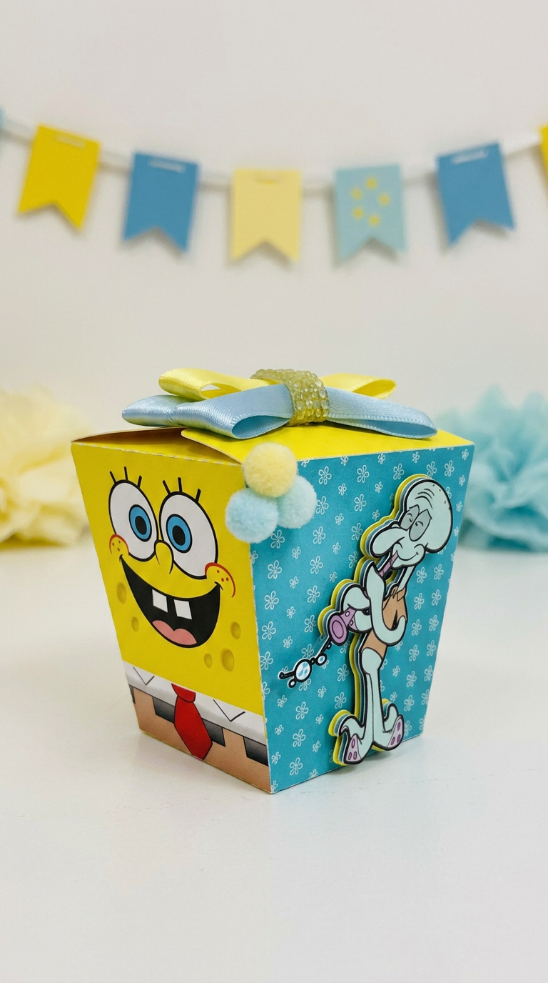 Temática personalizada: Bob Esponja (para imprimir)