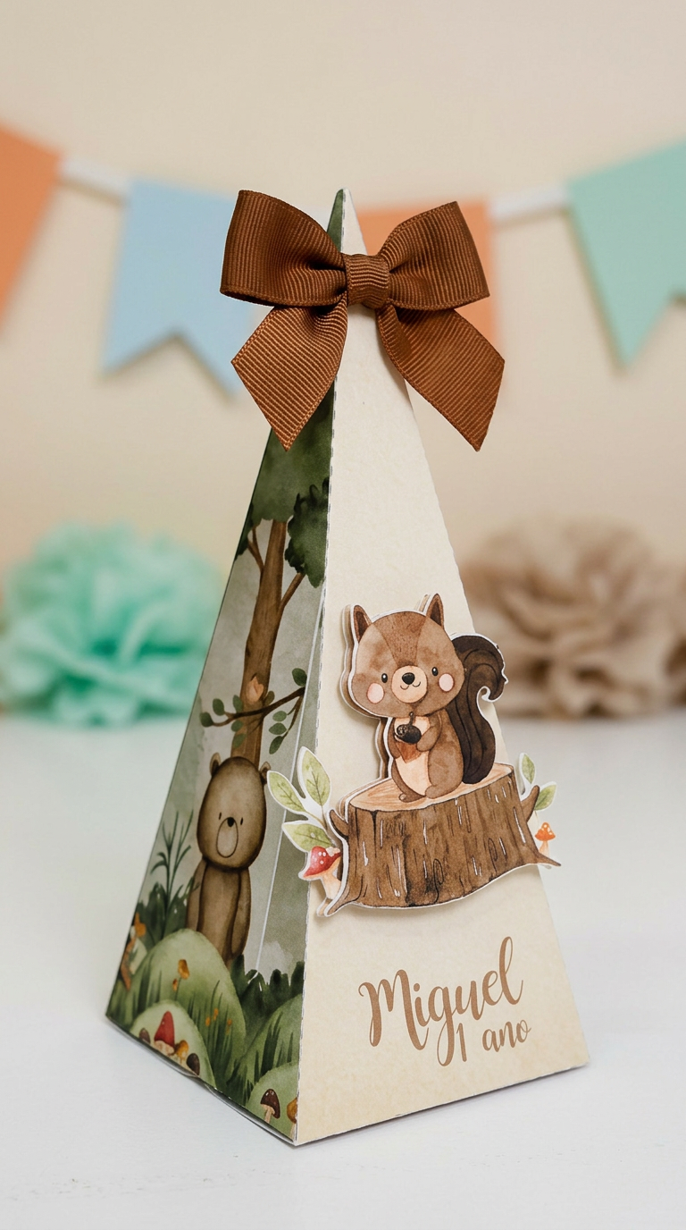 Temática personalizada: Bosque encantado nene