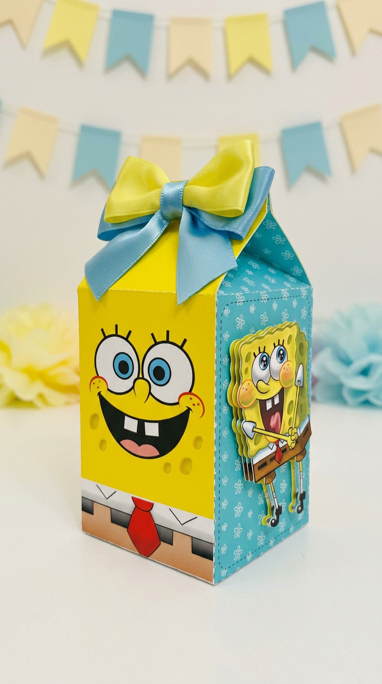 Temática personalizada: Bob Esponja (para imprimir)