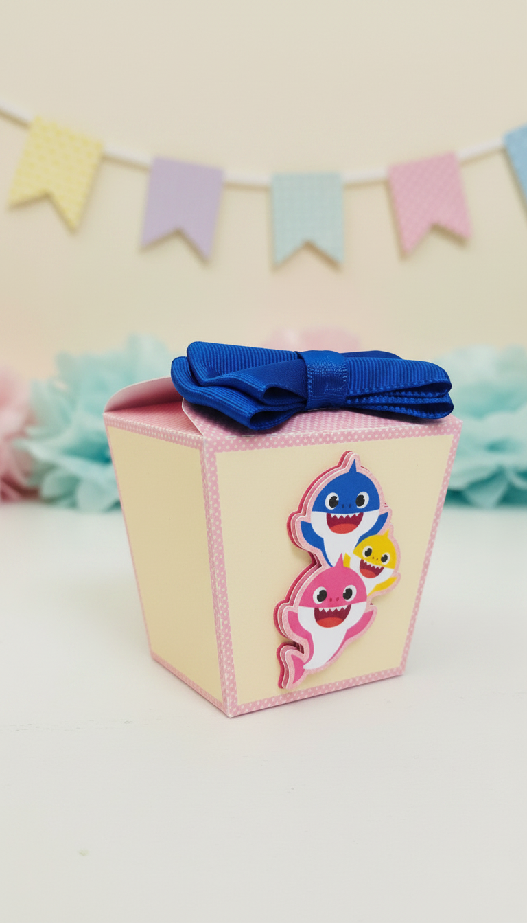 Temática personalizada: Baby Shark Rosa