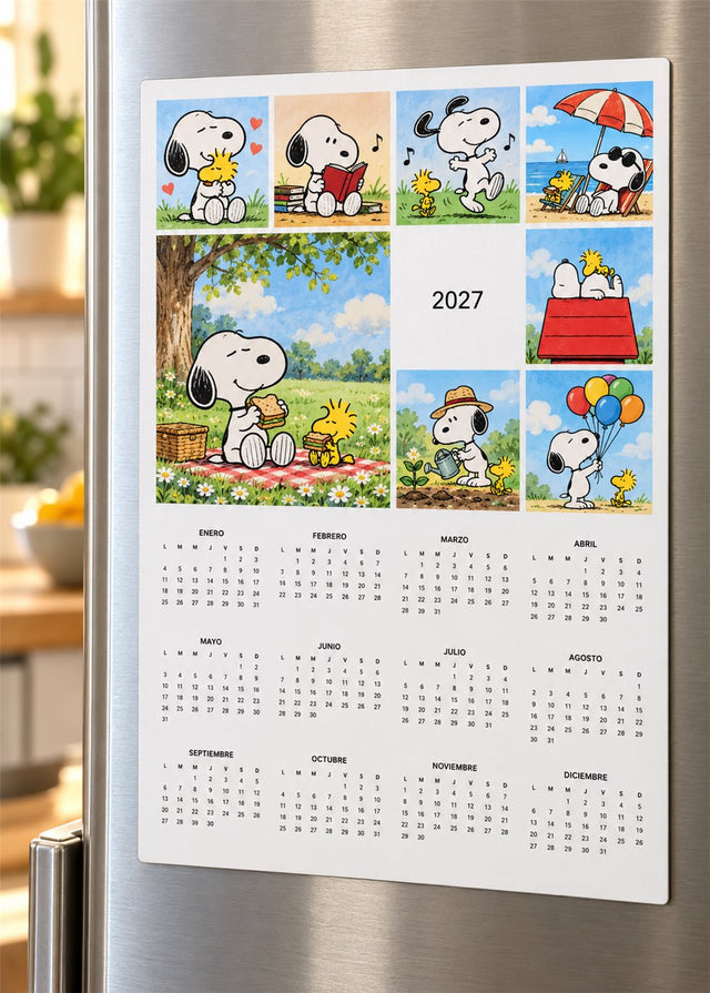 Calendario 2027 Modelo 04
