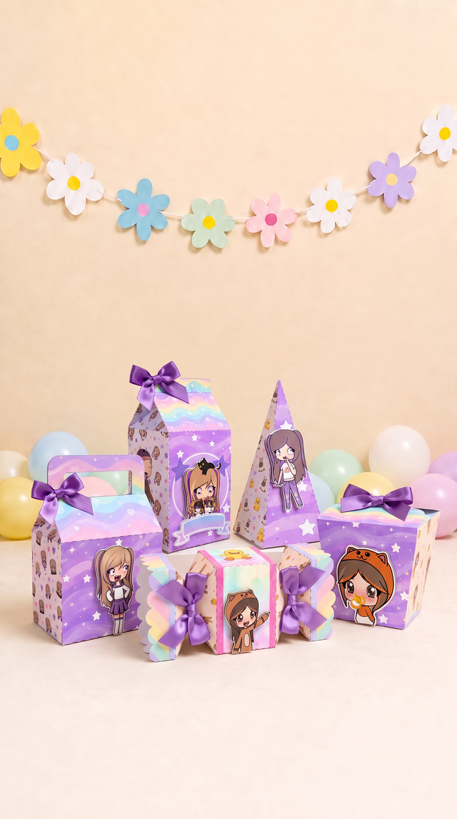 Temática personalizada: Lyna y Mandarina