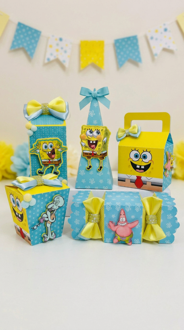 Temática personalizada: Bob Esponja (para imprimir)