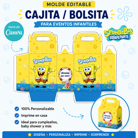 Moldes diseñados con Canva